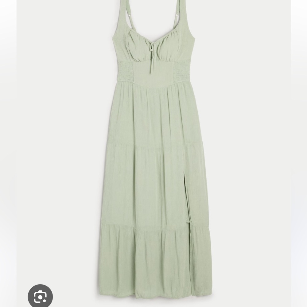Hollister Sage Sun Summer Dress